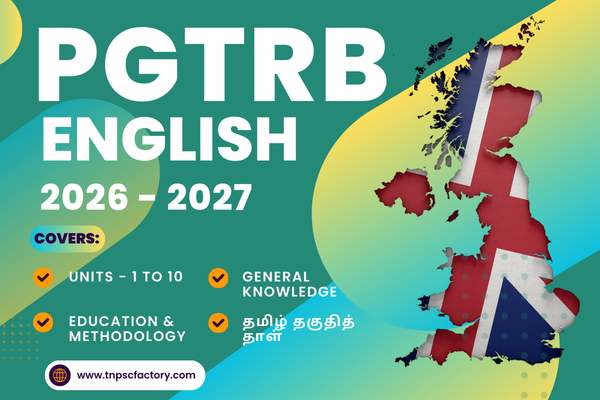 PGTRB ENGLISH ONLINE COURSE 2025 - Main Image